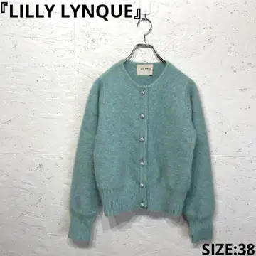 [ LILLY LYNQUE ] 펄 버튼 가디건 긴팔 가디건 38