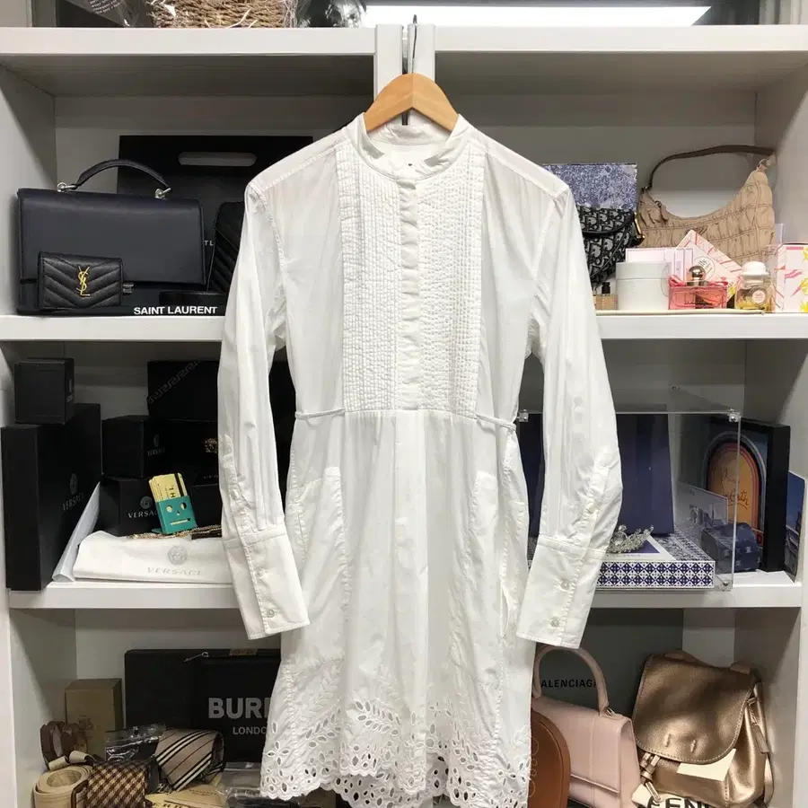 ISABEL MARANT 이자벨마랑 화이트 셔츠 원피스