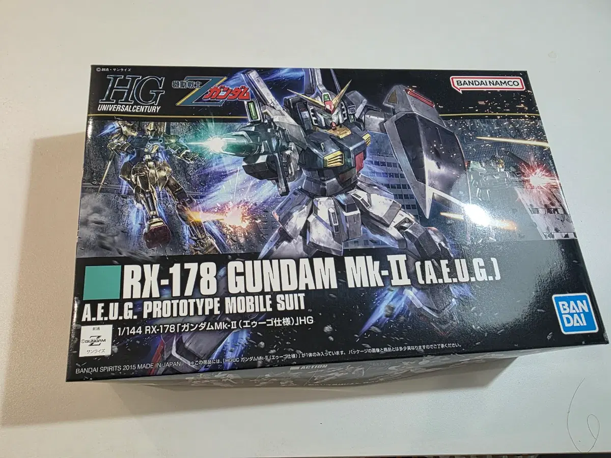 반다이 Hguc 건담 RX-178 MK-II 에우고 1/144