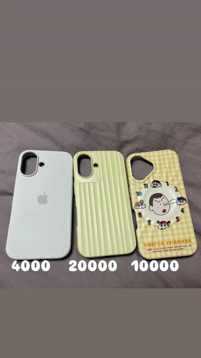아이폰16 케이스 종류 다양함 (뒷장사진)