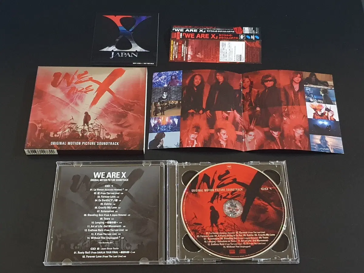 X JAPAN 엑스재팬 앨범 WE ARE X (2CD) 위아엑스 한정반