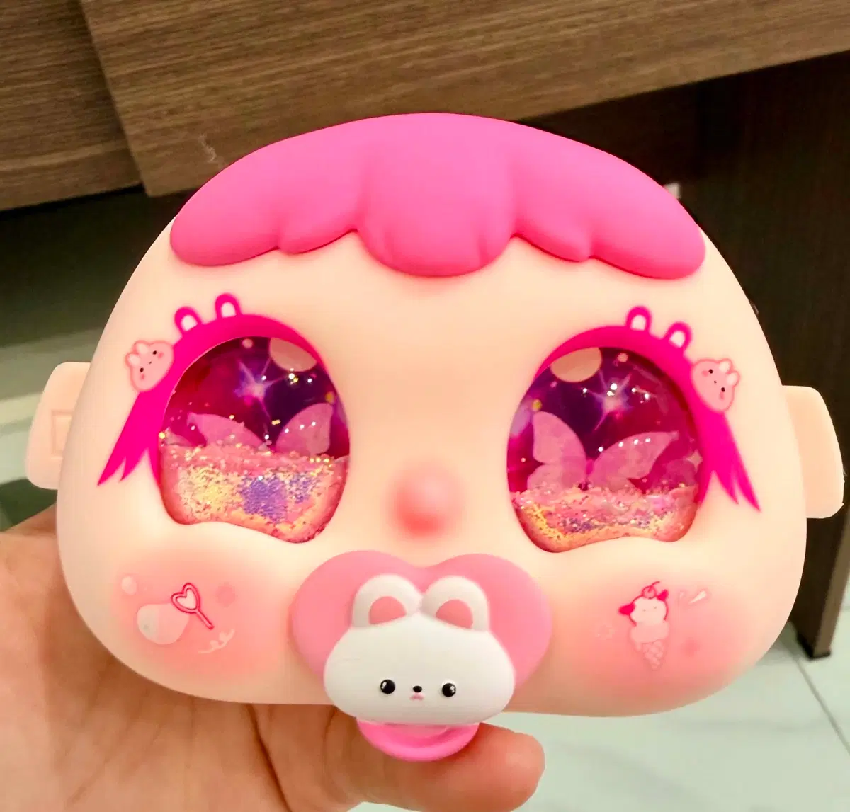 나비 시크얼굴 인형