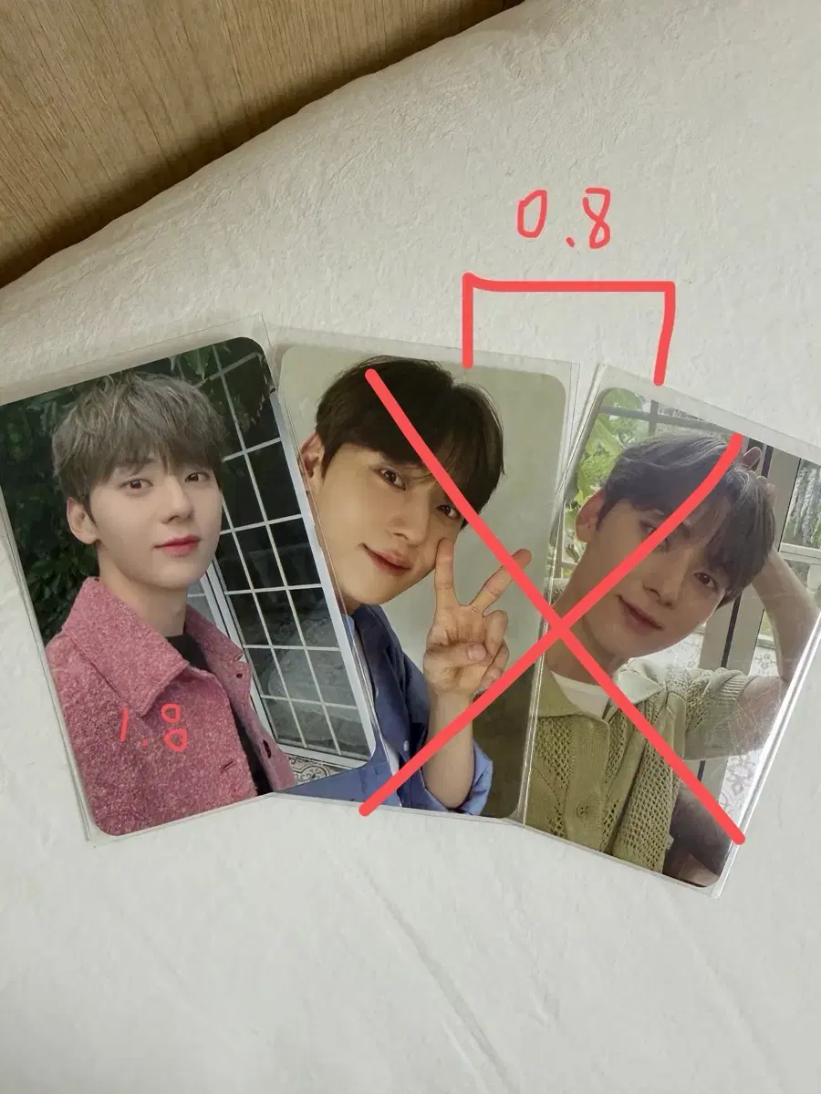 황민현 시즌그리팅 2023 (사운드웨이브 미공포, 시그 포카)