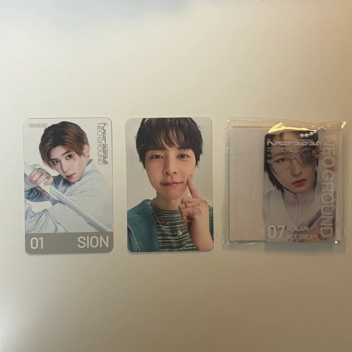 엔시티 10주년 MD 판매 교환 nct 쟈니 런쥔 시온 | 재현 제노 샤오쥔