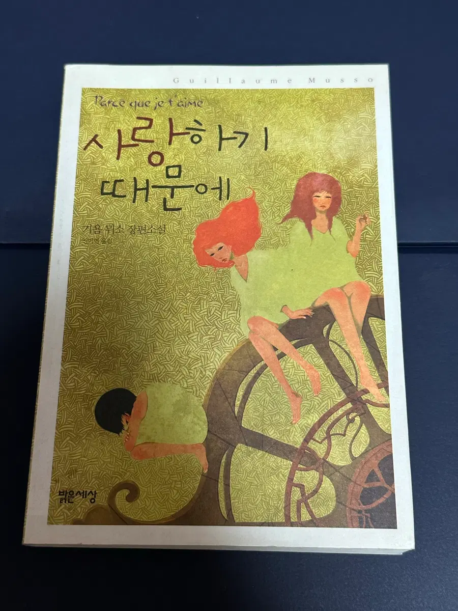 기욤 뮈소 사랑하기 때문에 장편소설