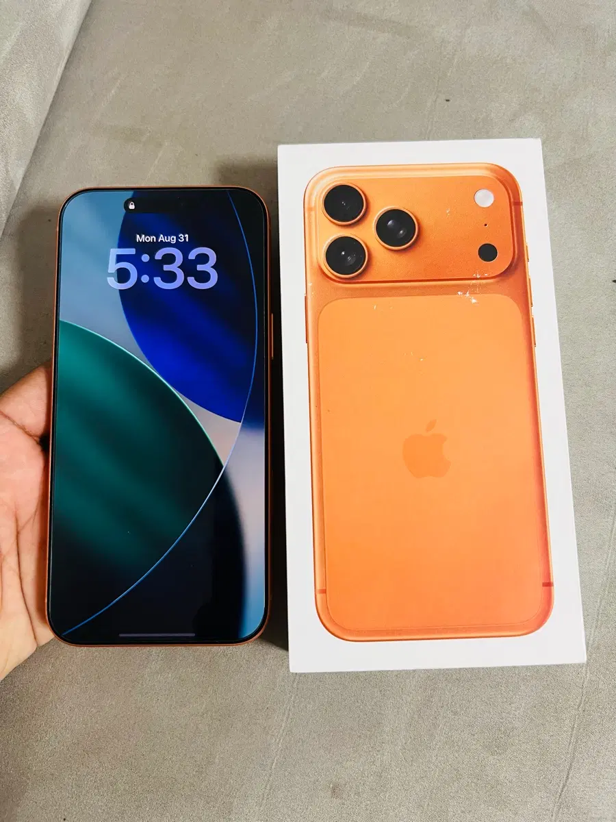 애플 아이폰 17 프로 맥스 오렌지 512 기가 - iphone 17 pro max 512 gb