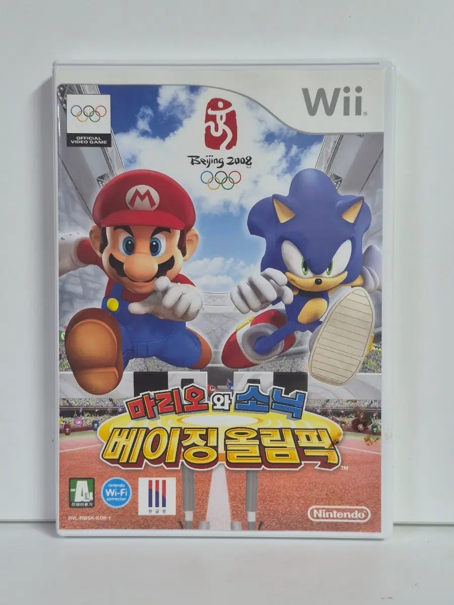 닌텐도 위 Wii 마리오와 소닉 베이징 올림픽