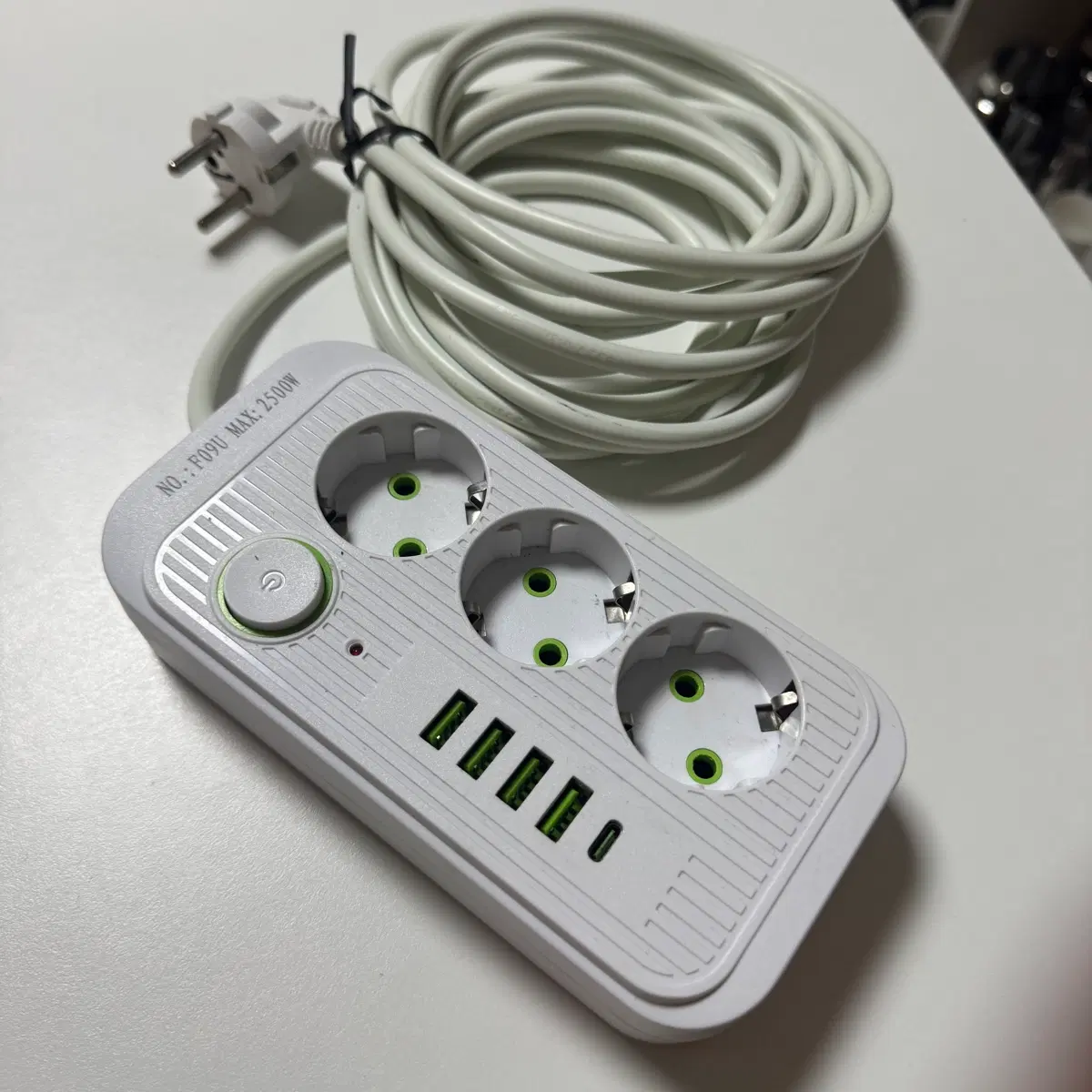 멀티탭 3구, USB 5미터