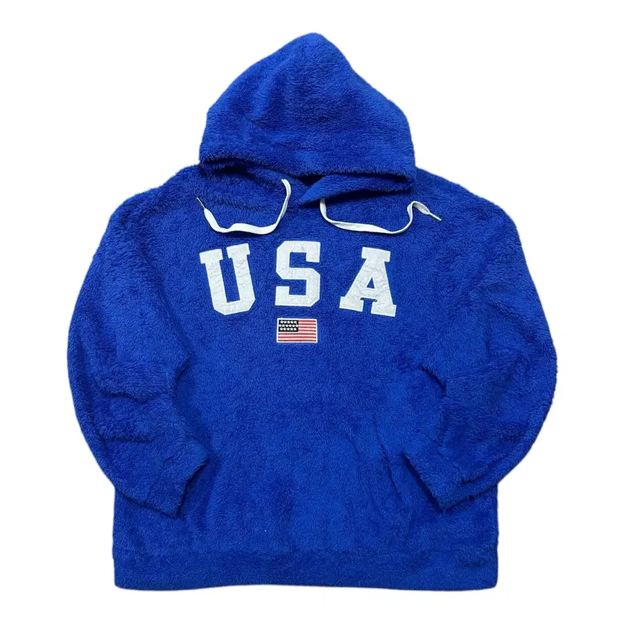 (만원 빈티지) 빈티지 USA 성조기 플리스 후드티