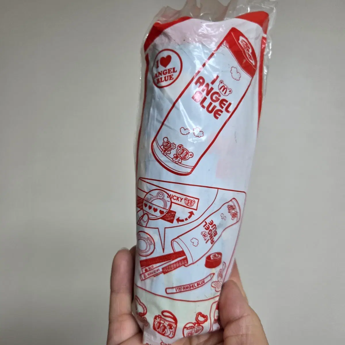 고전 빈티지 토이 인형 캐릭터 맥도날드 장난감 해피밀 엔젤블루 틴케이스