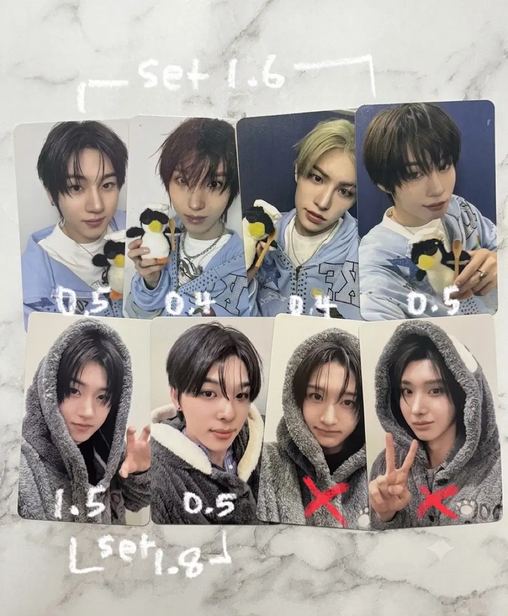 가격내림!!))킥플립 카운팅스타 kms 포카 양도
