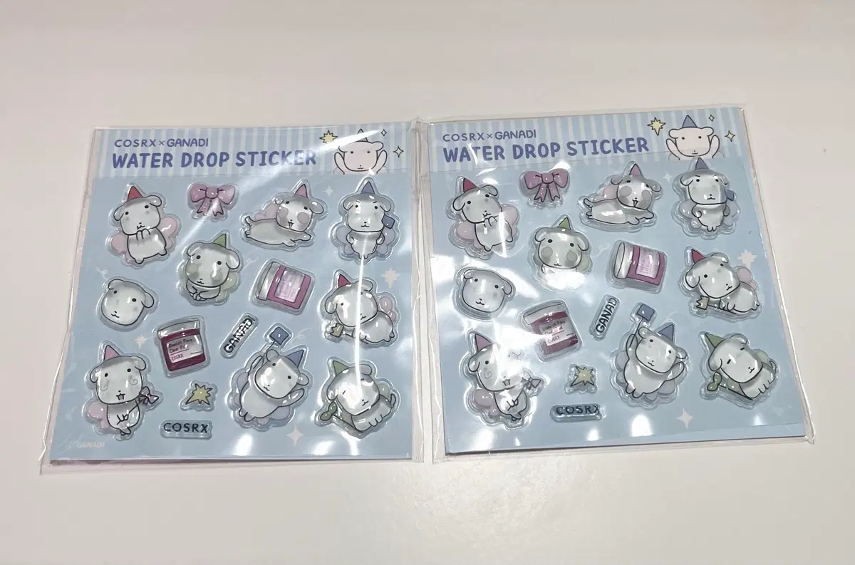 코스알엑스 x 가나디 워터 드롭 스티커