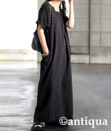 antiqua 티셔츠 원피스 롱 기장