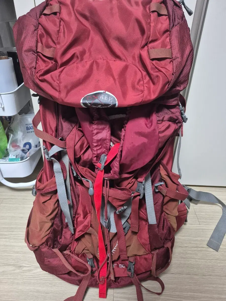 오스프리 정품 등산배낭 85리터 판매합니다