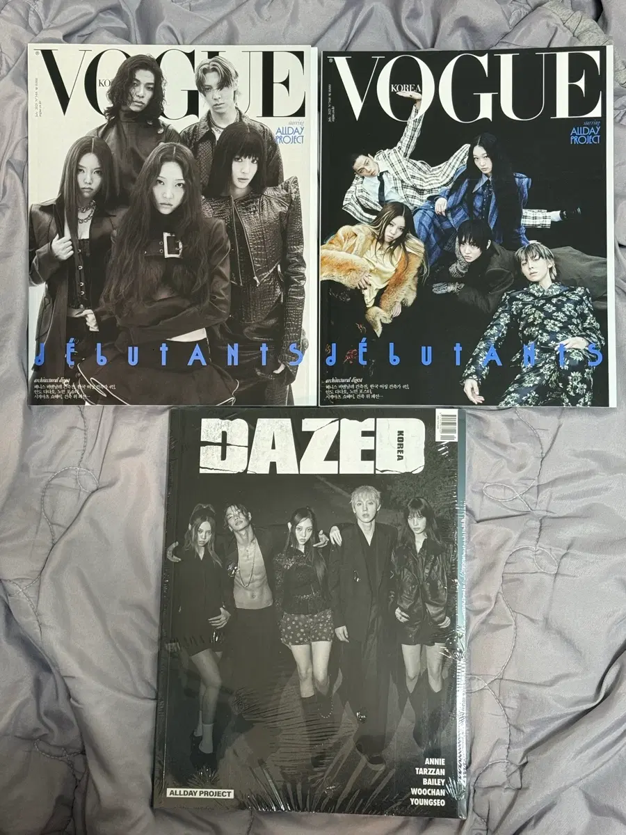 올데이프로젝트 ADP 보그 Vogue 데이즈드 DAZED 잡지