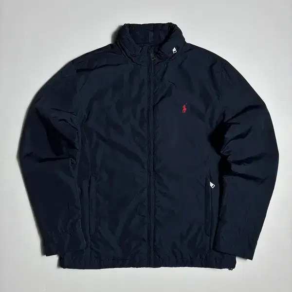 폴로 랄프로렌 00s 블랙 폴리쉘 페리 자켓 R3808