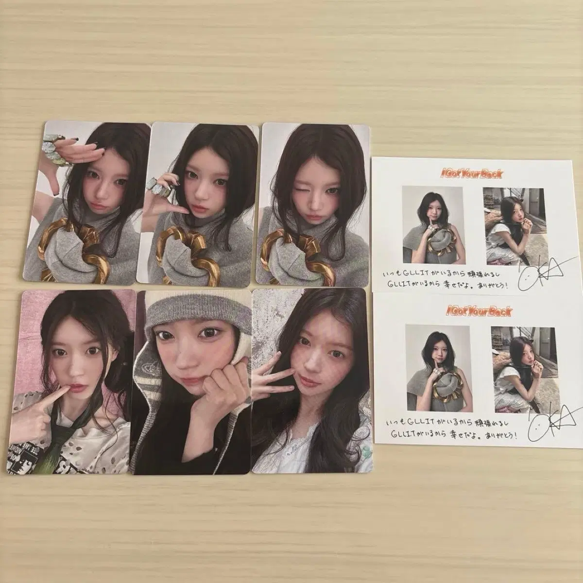 최저가) 아일릿 i got your back 모카 전종 스티커 타워레코드 럭드 특전 앨범 일본 포카 원희 세라복 솔로 분철 이로하 윤아 illit