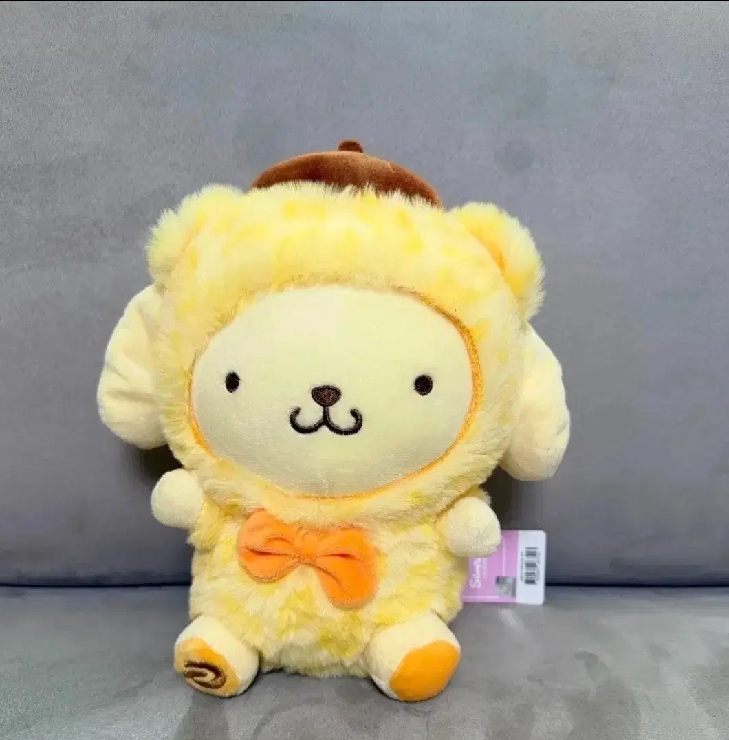 정품 산리오 폼폼푸린 호피 중형 인형