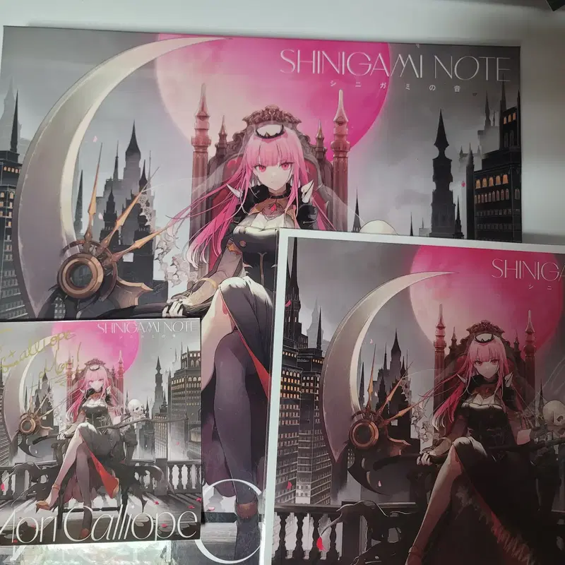 SHINIGAMI NOTE (초회 한정 LP 사이즈판)+특전(메가자켓,사인 자켓 카드)