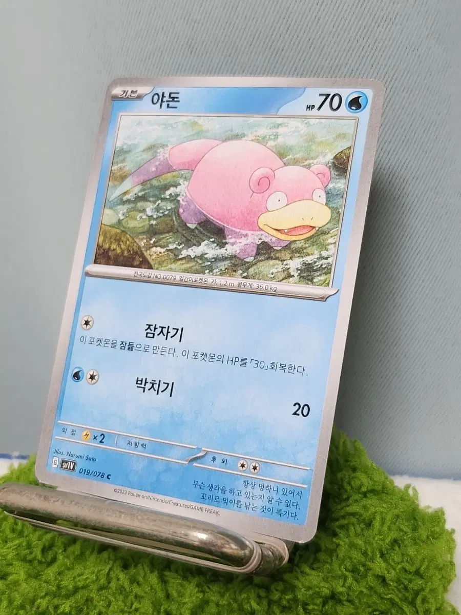 야돈 C 한글판 커먼 일반 포켓몬 카드