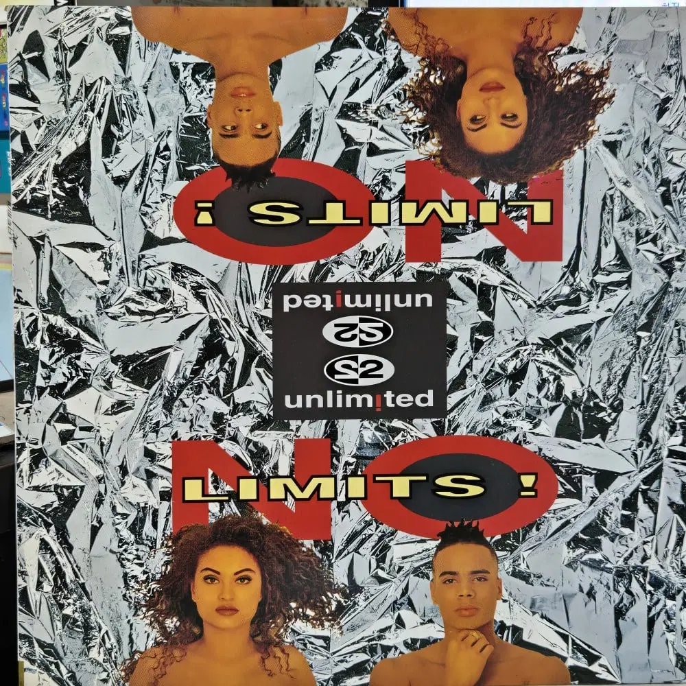 8996.LP음반.2 UNLIMITED (NO LIMITS) 테크노 댄스 뮤직팀 투 언리미티드'의 새 바람 No Limts.가요 중고 팝 클래식 라이센스.
