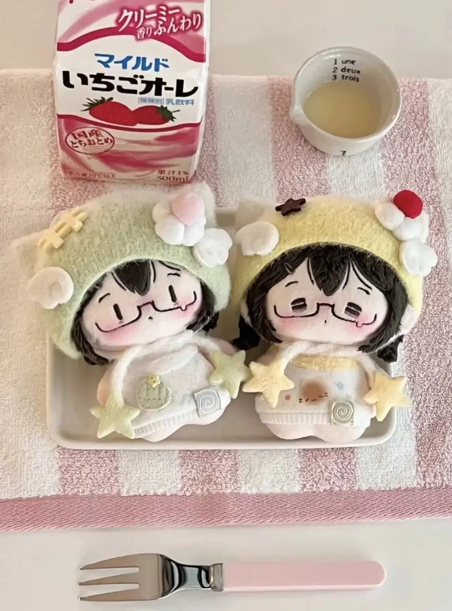 10cm 인형옷 키티시리즈 sp 허니메론 허니푸딩 세트