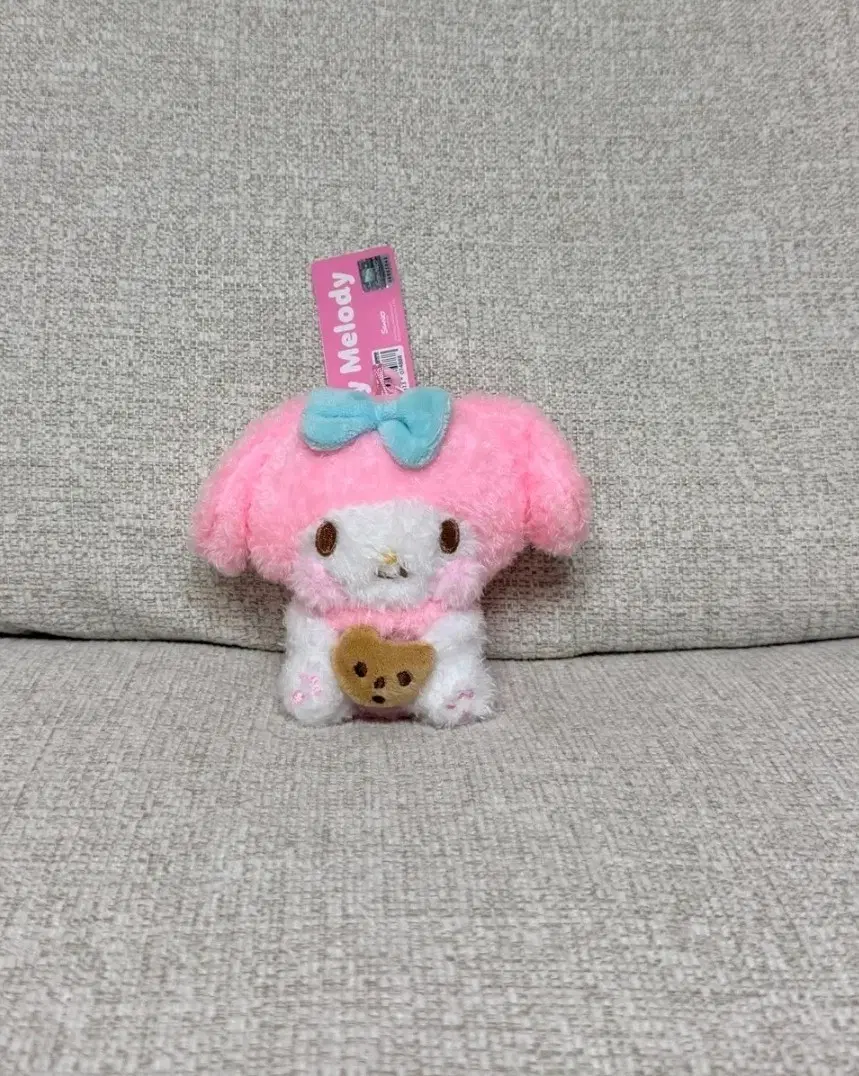 정품 산리오 마이멜로디 볼빵빵 키링 인형 13cm