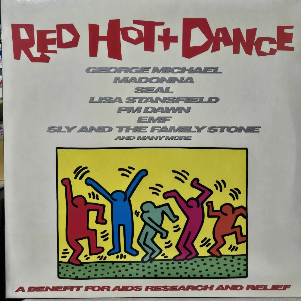 8968.LP음반.RED HOT + DANCE.가요 중고 팝 클래식 라이센스.2LP