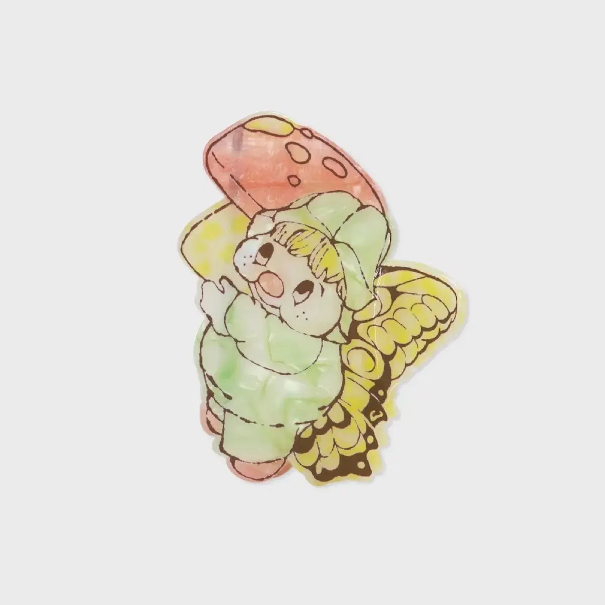 삭스어필 HM hair clip butterfly fairy 헤어집게