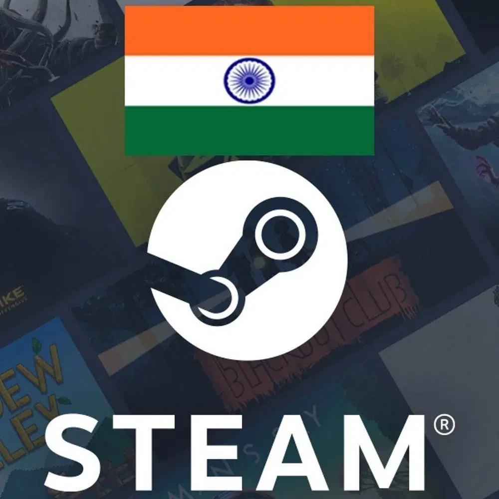 인도 스팀 steam 기프트카드 1055루피/520루피 판매합니다