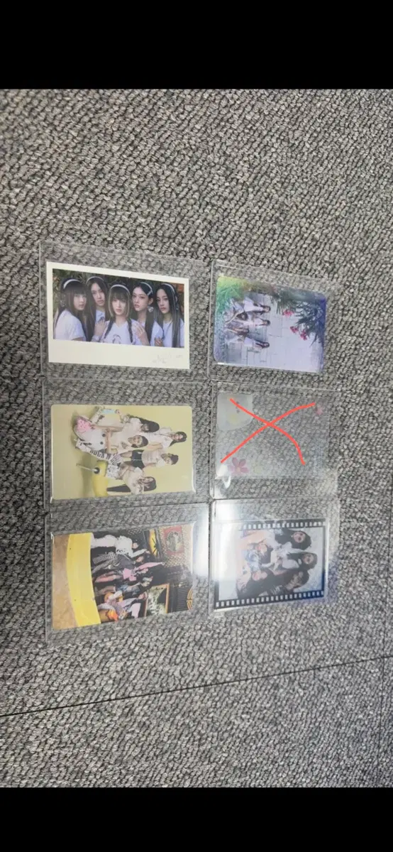 뉴진스 단체포카+굿즈 일괄 판매