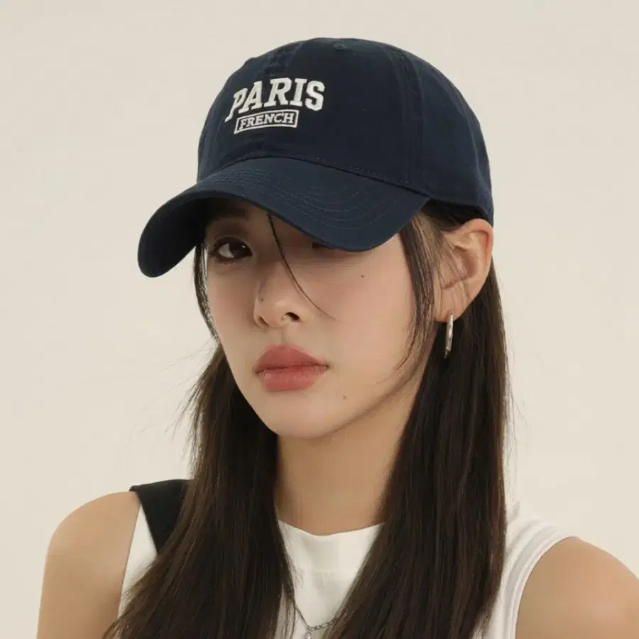 (새상품) 남녀공용 대두 볼캡 모자 네이비