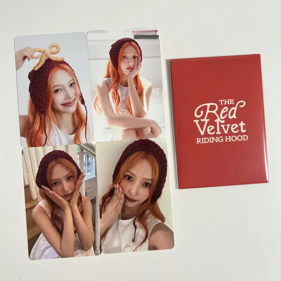 레드벨벳 2026 시즌그리팅 트레카 A버전 조이 풀셋