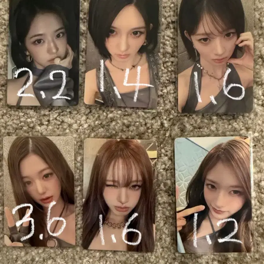 아이브 도쿄 회장 한정 포카 포토카드 분철 양도