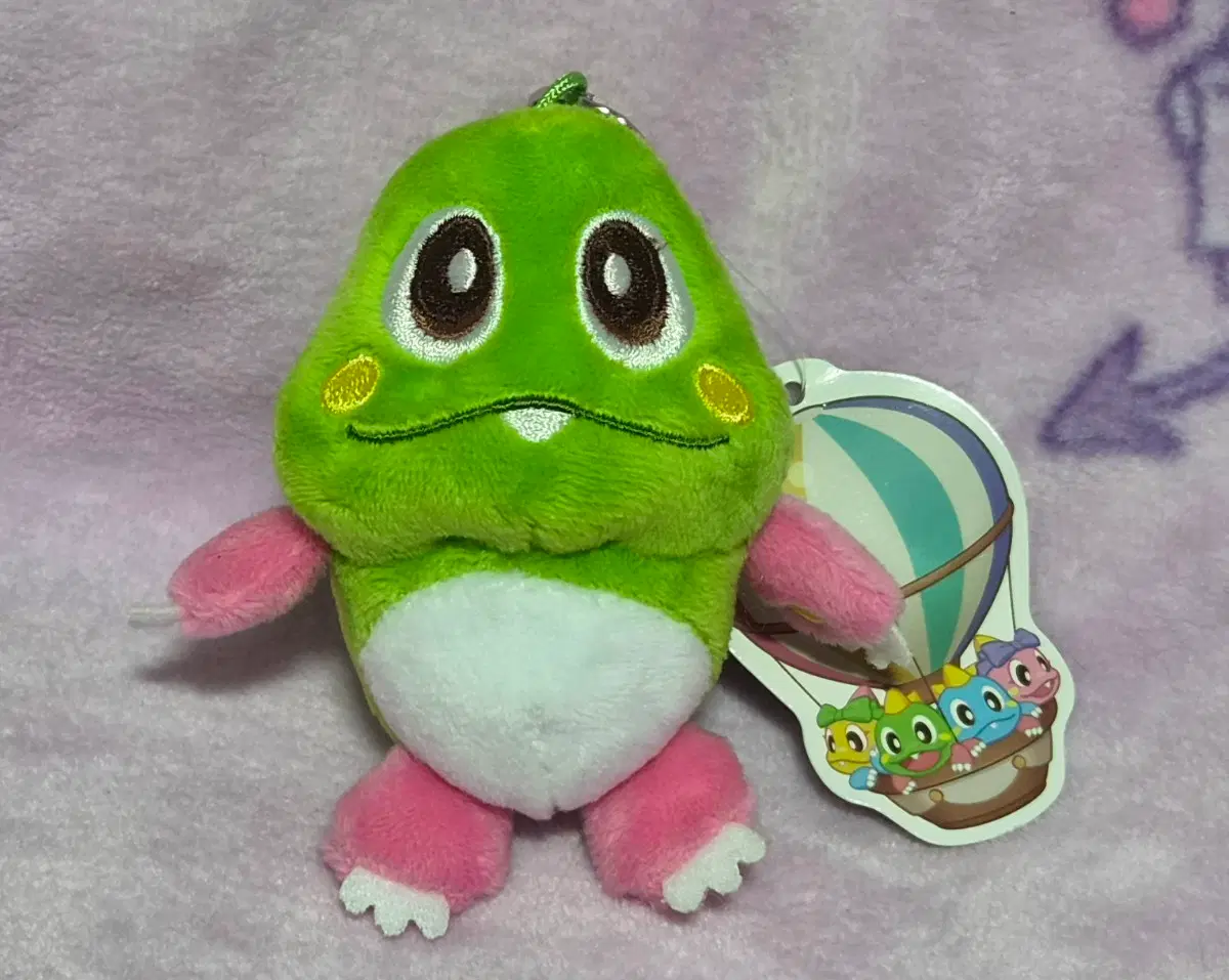 버블보블 인형 키링