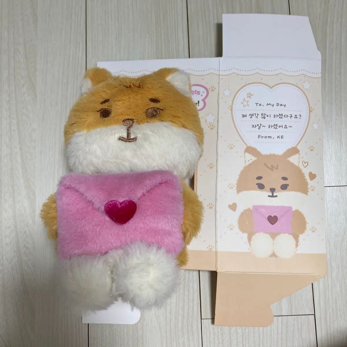 데이식스 보이스 메시지 키링 영케이(반택비포함)