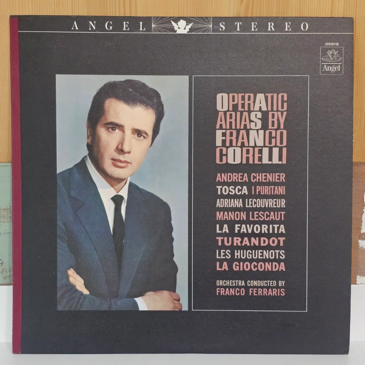 프랑코 코렐리 (Franco Corelli) - Operatic Arias LP