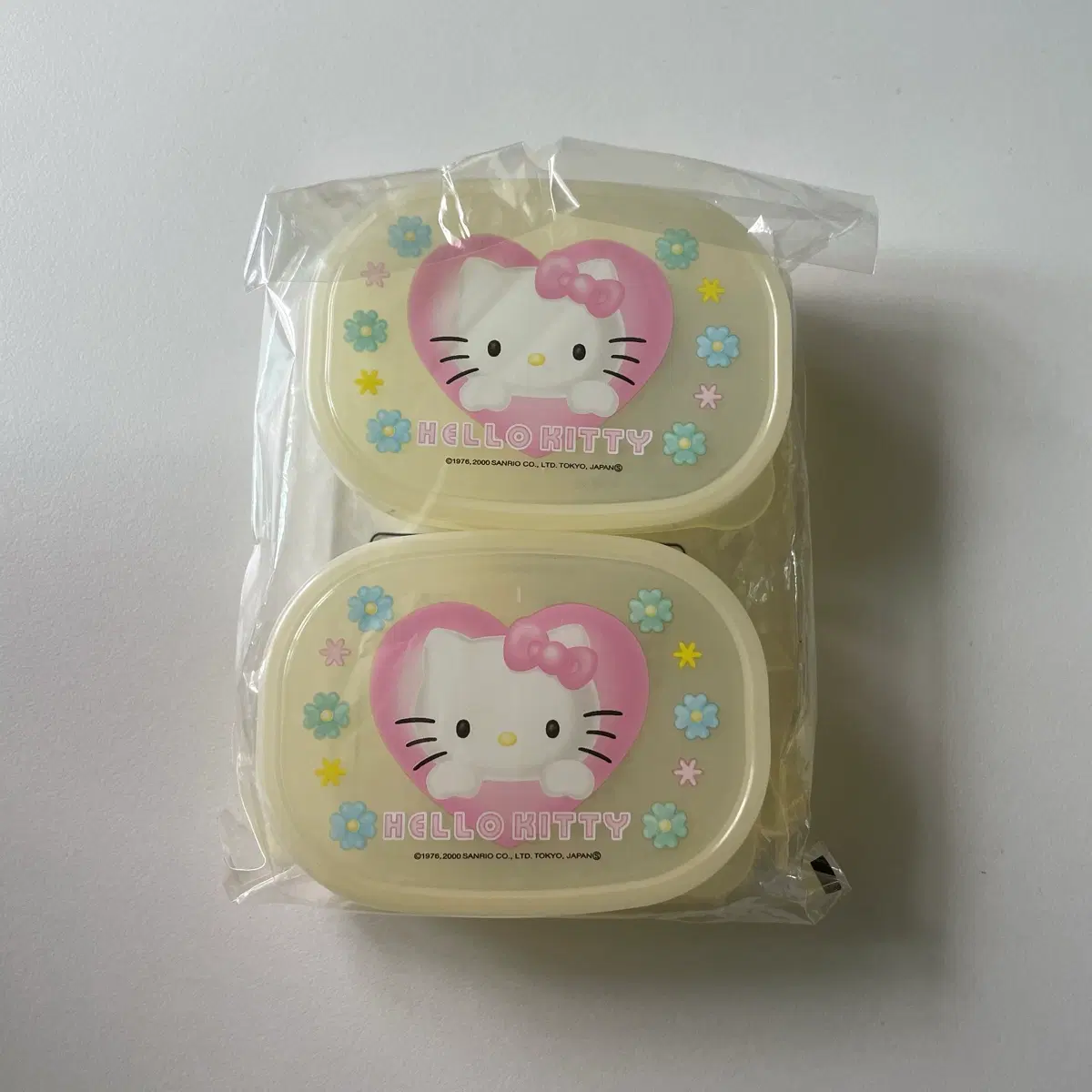 고전 키티 미니 도시락 세트