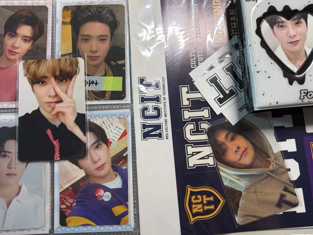 nct 재현 포카 ncit 스티커 세트 굿즈 처분 일괄