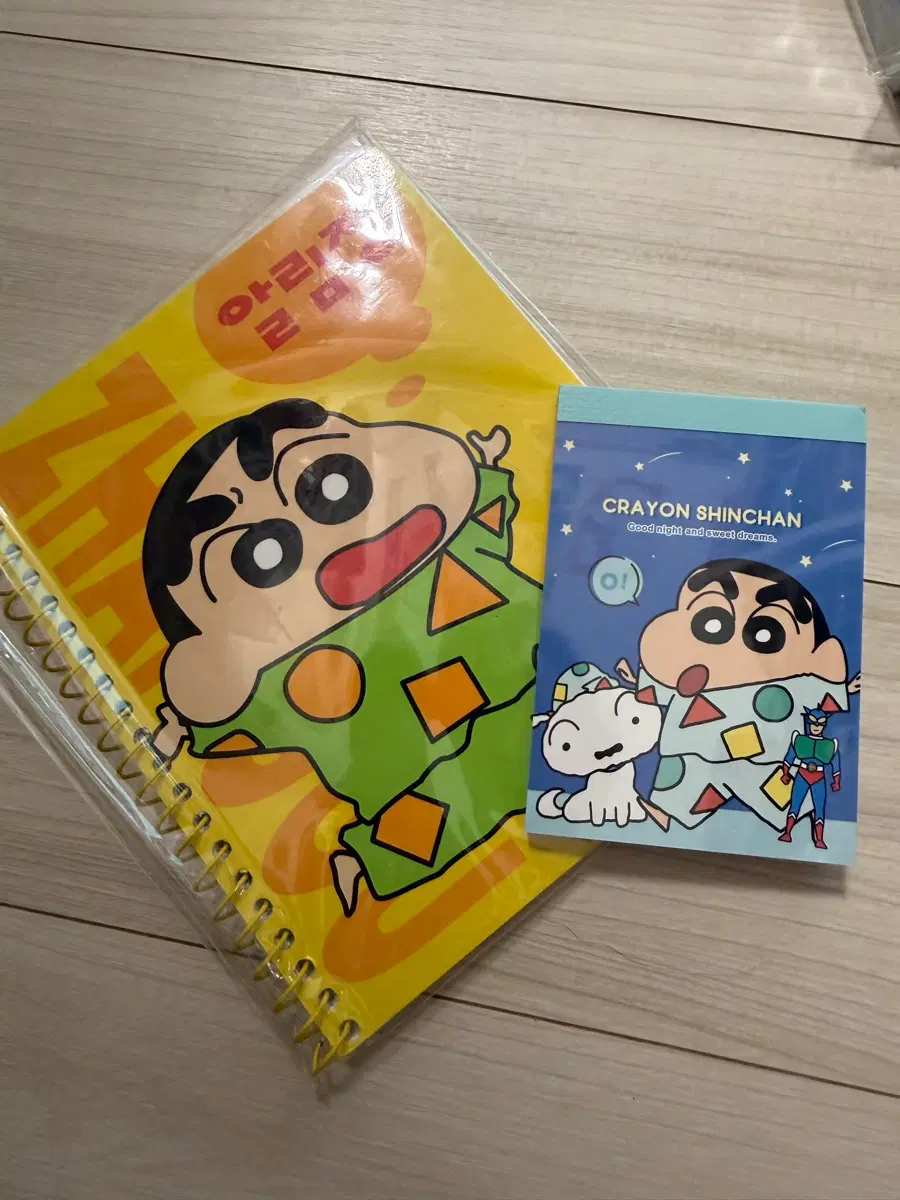 고전 짱구는못말려 알림장 메모패드 2종세트