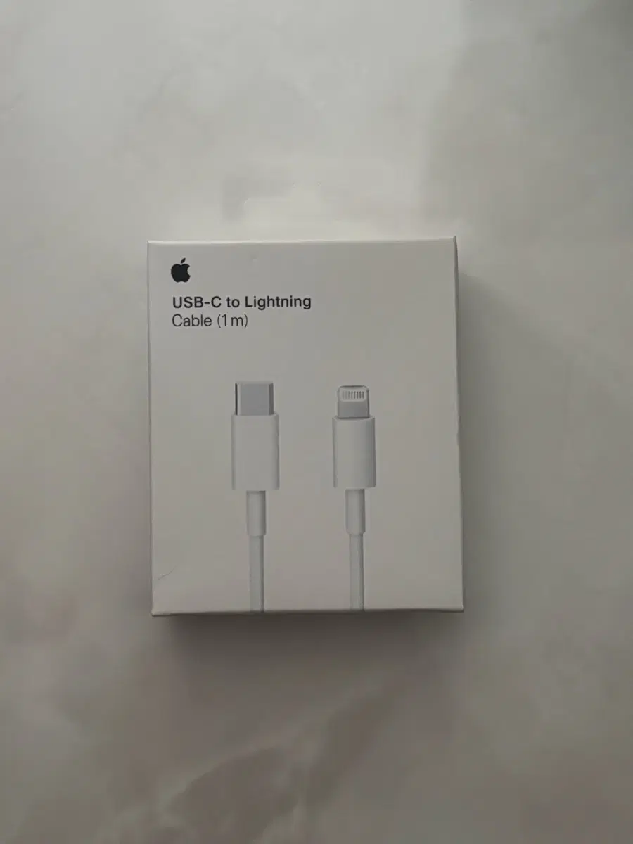 애플 USB-C to 라이트닝 케이블 (1m)