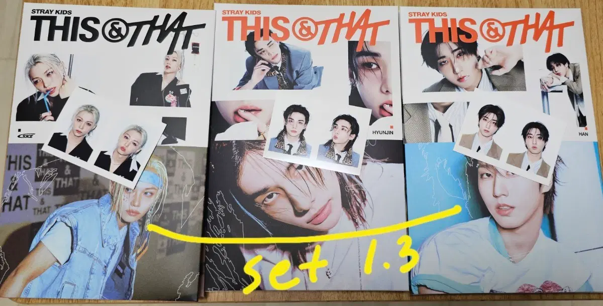 스트레이키즈 스키즈 앤버전 개봉 앨범 + 증사
