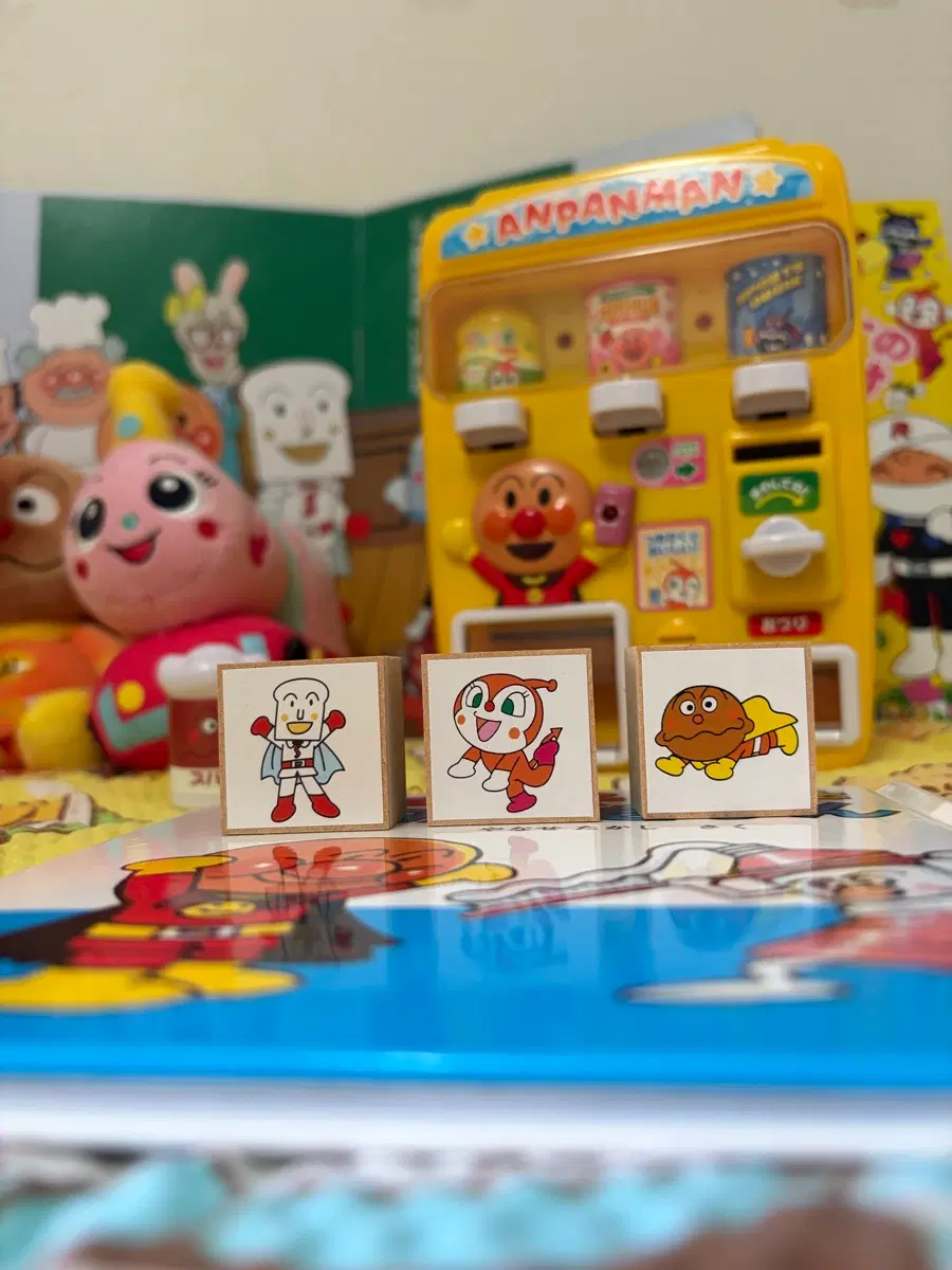 카레빵맨 식빵맨 짤랑이 도장