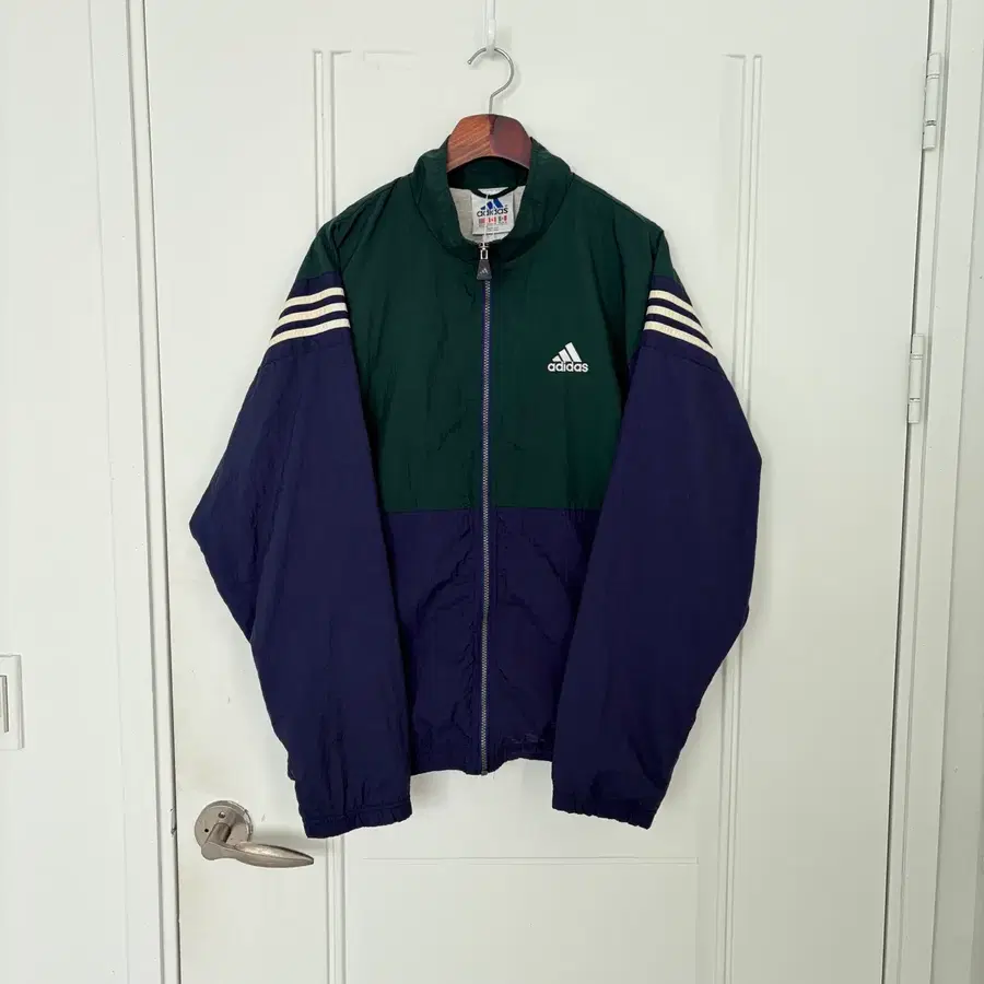 90s 아디다스 빈티지 나일론 트랙탑 져지 M