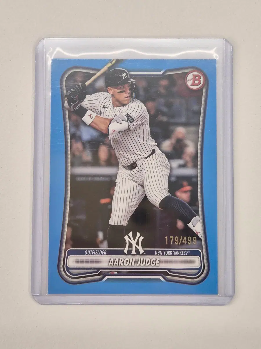 MLB topps 애런 저지 499한정 카드