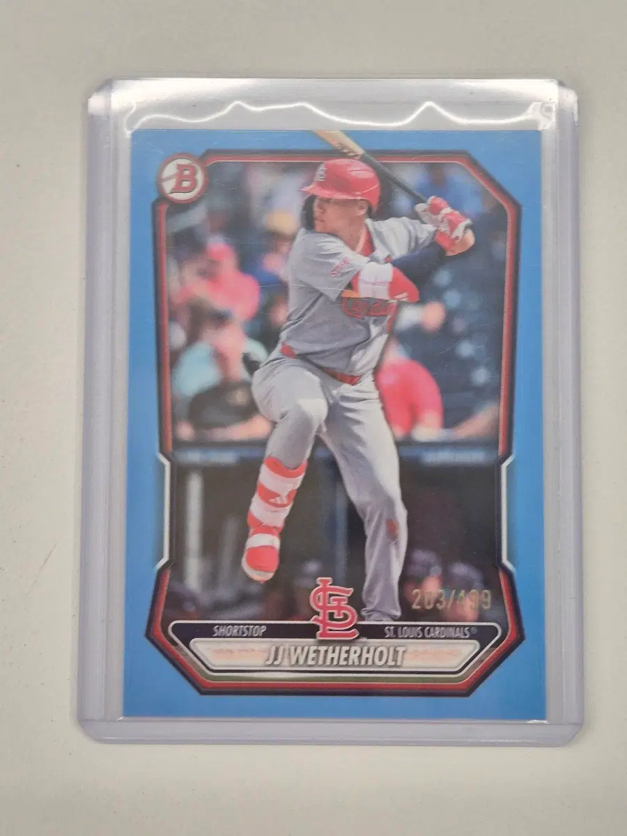 MLB topps JJ 웨더홀트 499한정 카드
