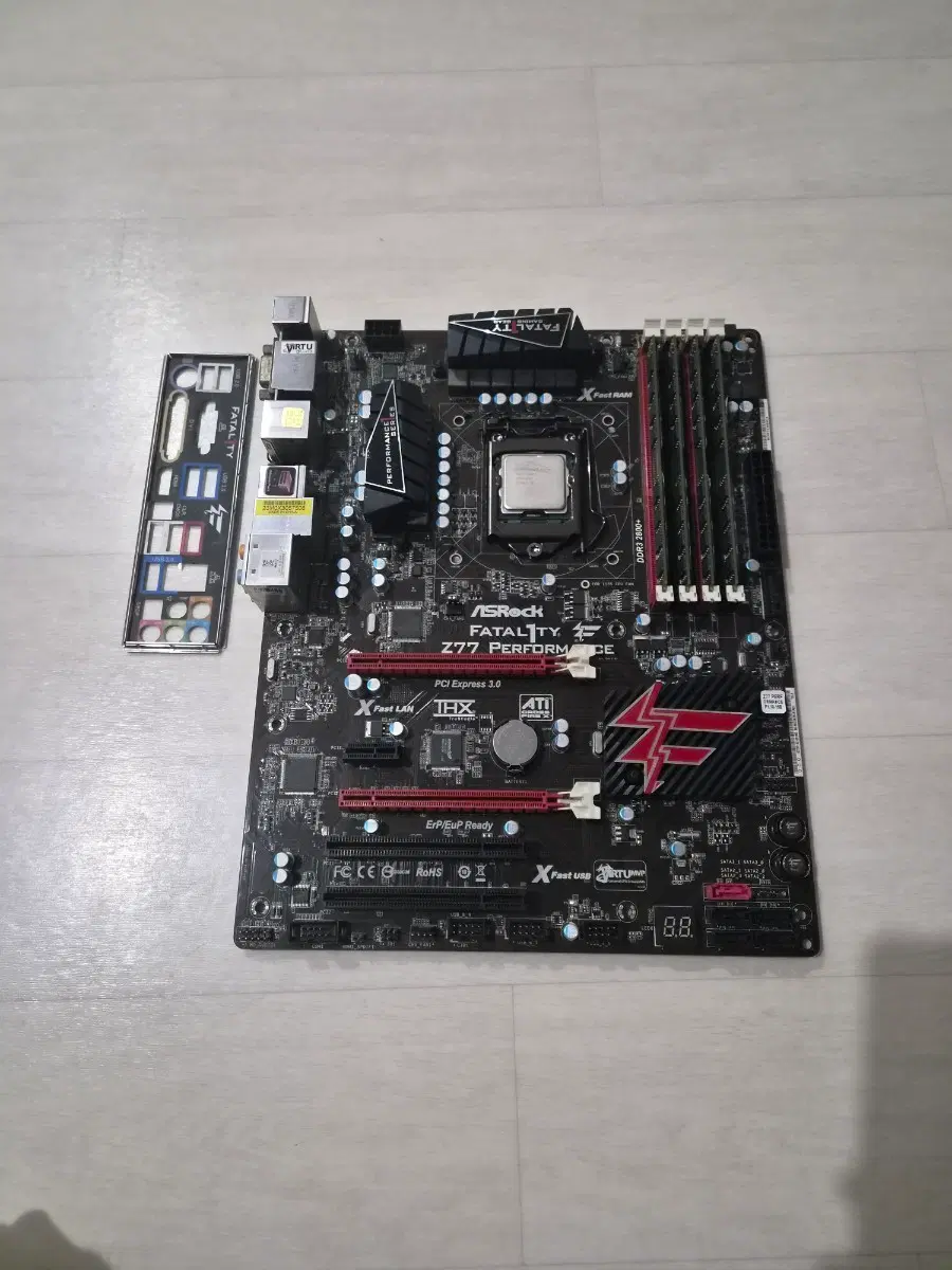 i7 3770k, ASRock FATAL1TY Z77, 32gb