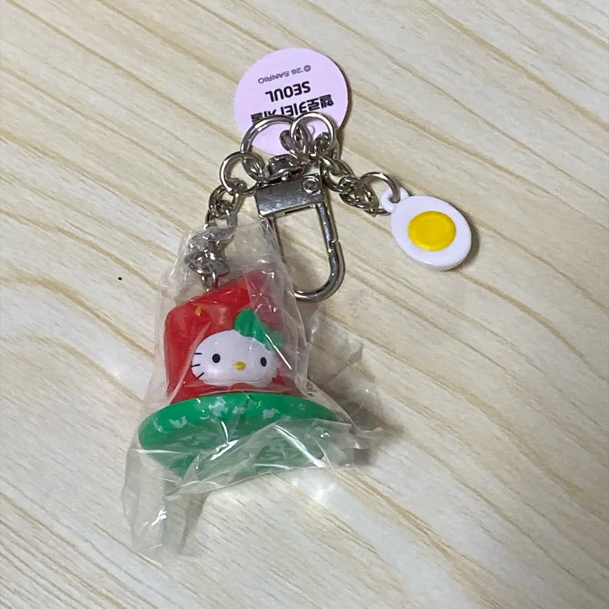 [헬로키티] 올리브영 지역키링 서울 떡볶이