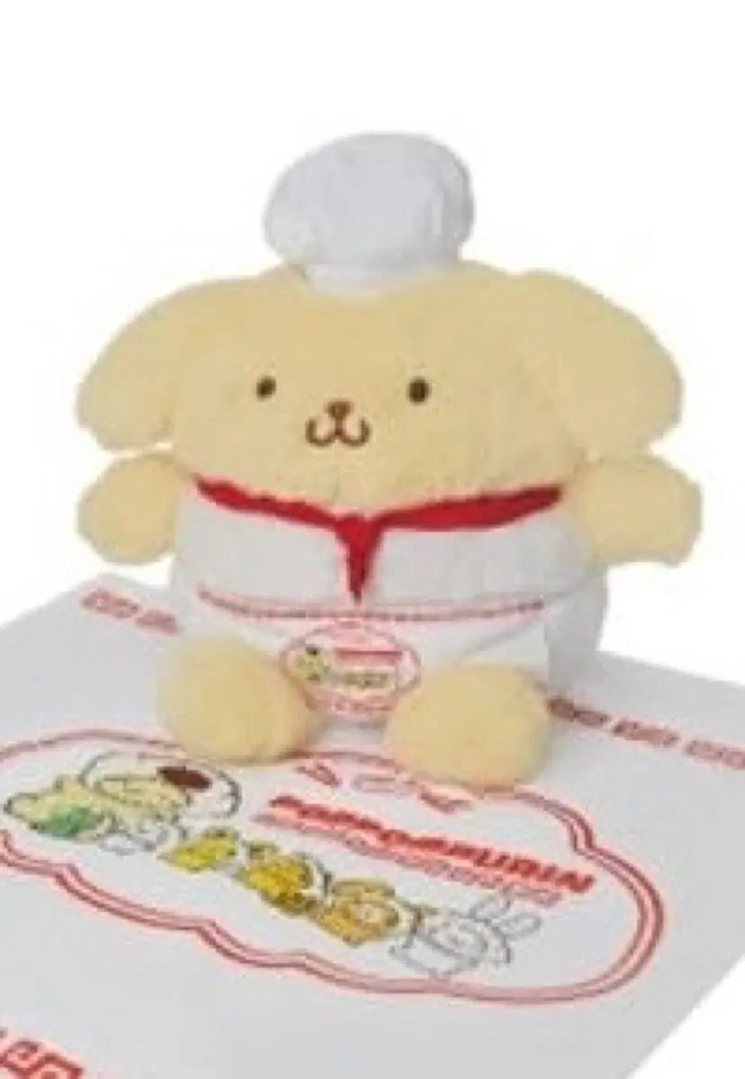 요리사 폼폼푸린+앞치마 세트 판매