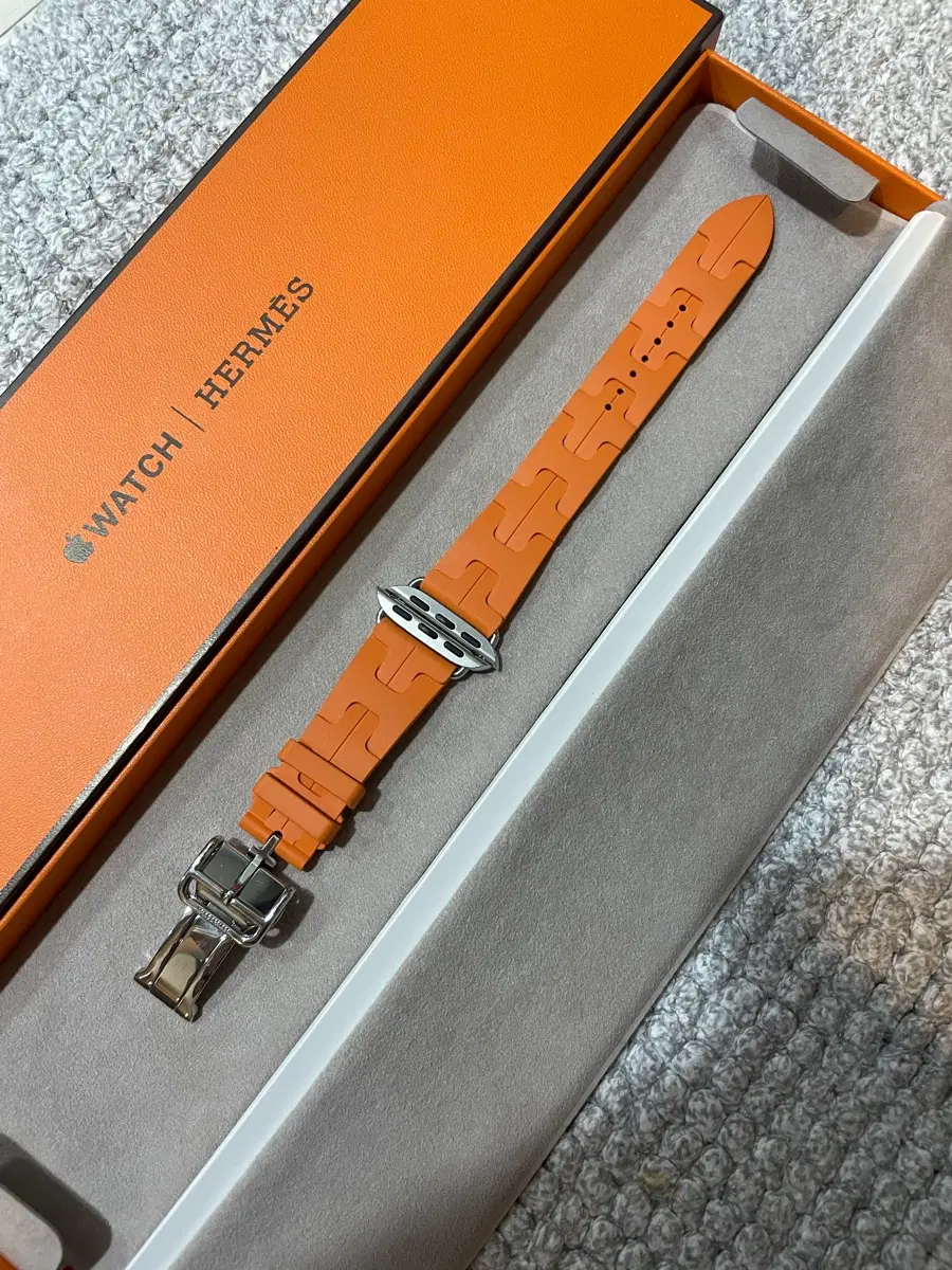 애플워치 에르메스 오랑주 킬림 디버클 41mm SSS급